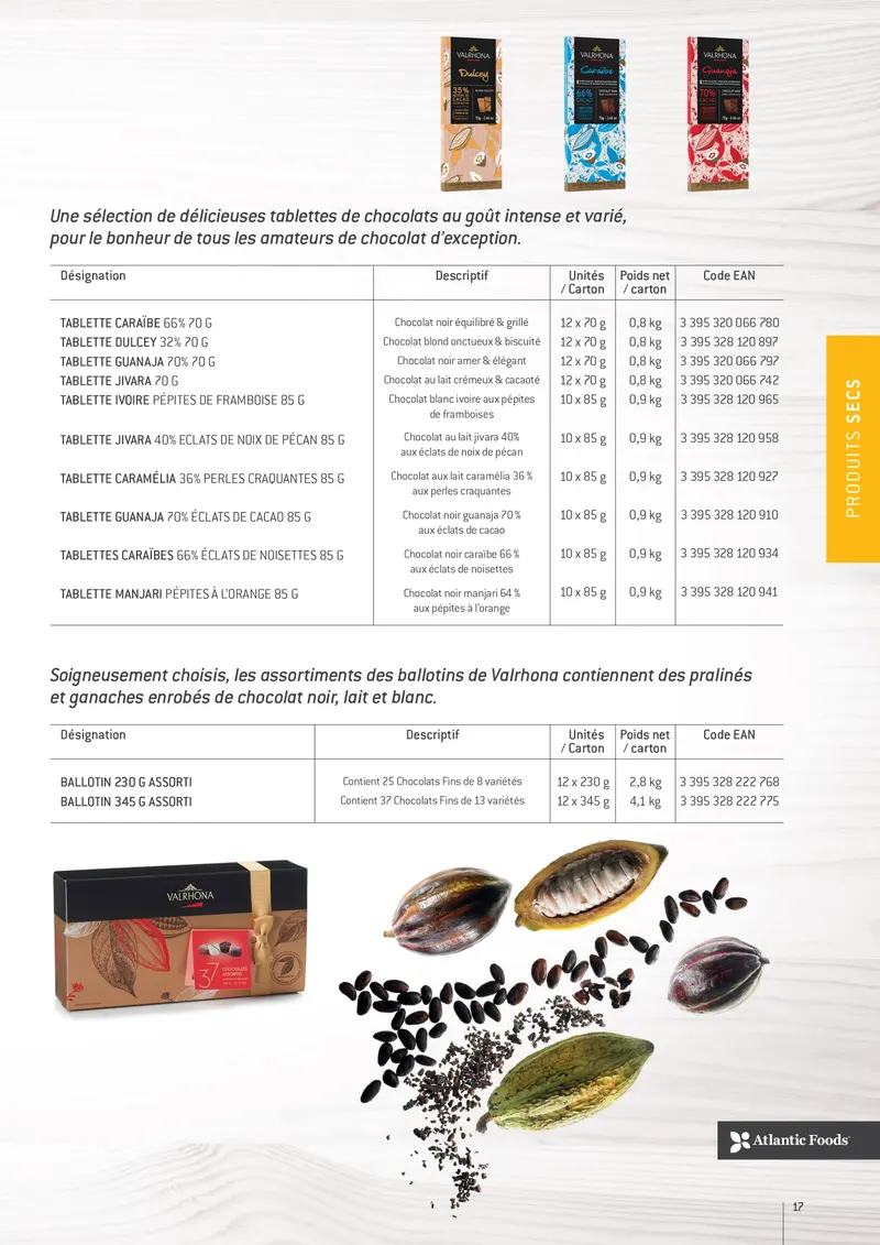 Valrhona — page 16 de la brochure