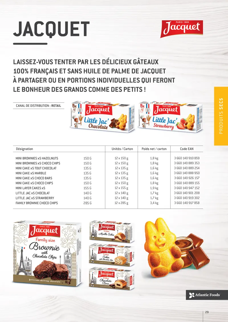 Jacquet — page 28 de la brochure