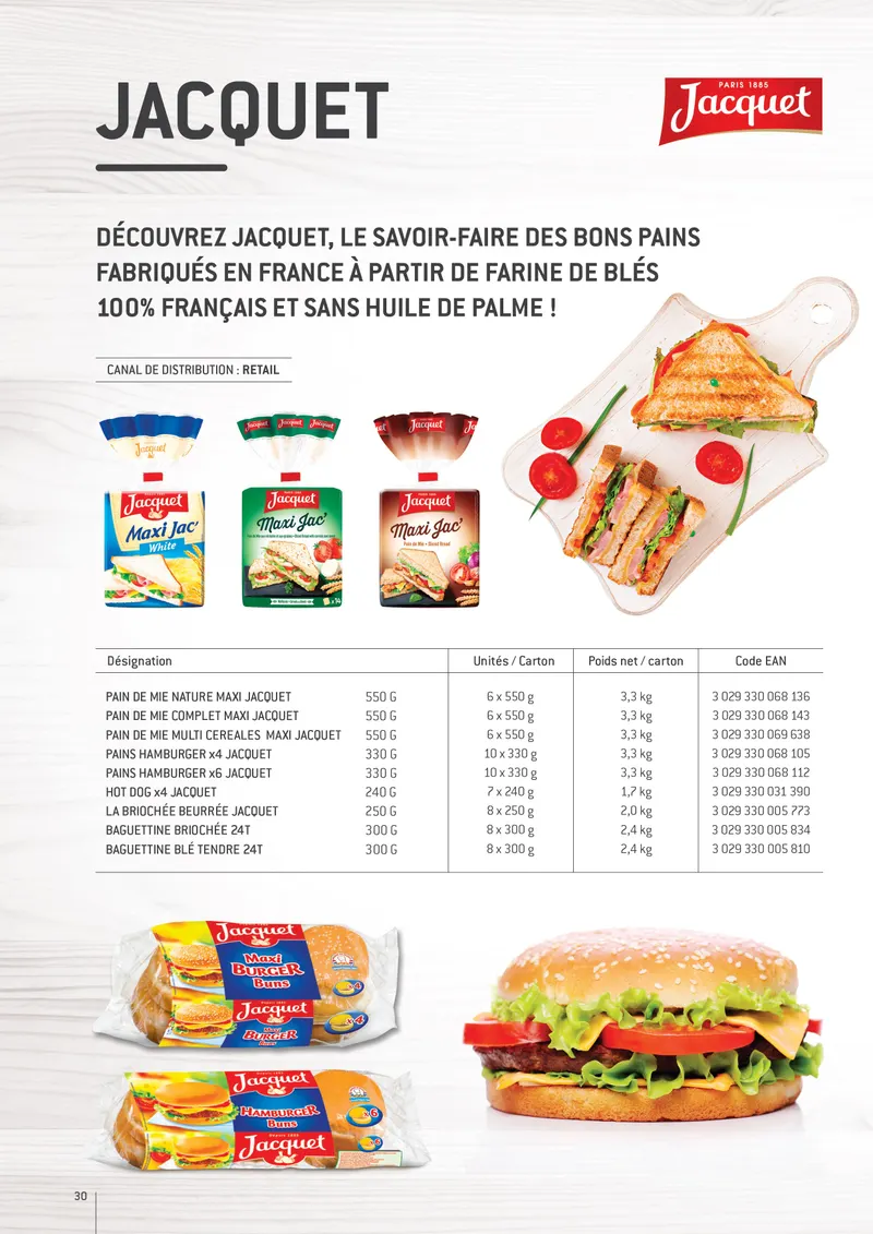 Jacquet — page 29 de la brochure