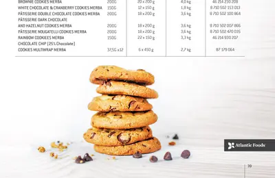 Cookies chocolat 200 g