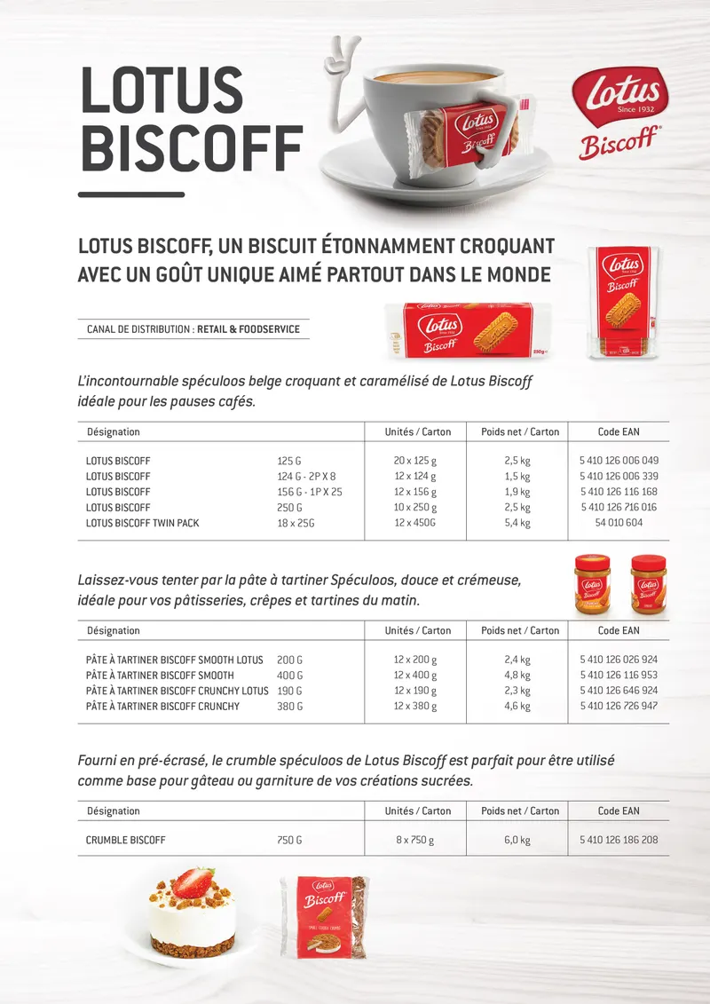 Lotus Biscoff — page 41 de la brochure