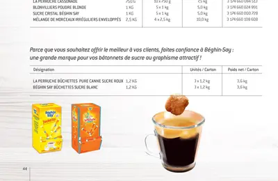 Sucre en poudre 1 kg