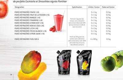Purée de mangue 1 kg