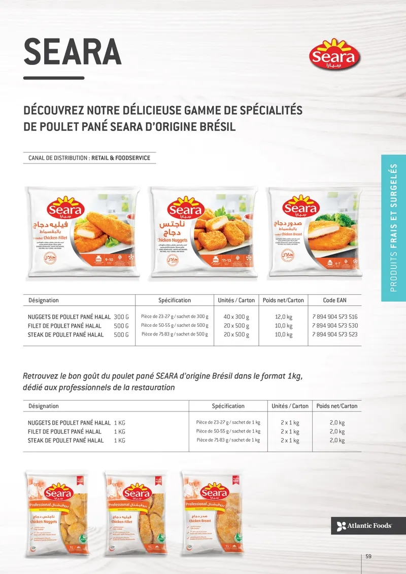 Seara — page 58 de la brochure